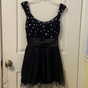 Black mini party & occasion dress